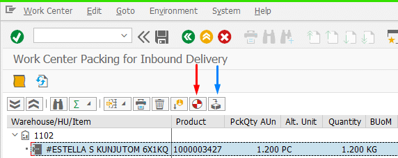 Təslimatın avtomatik paketlənməsi (EWM Automatic Packing PDI)